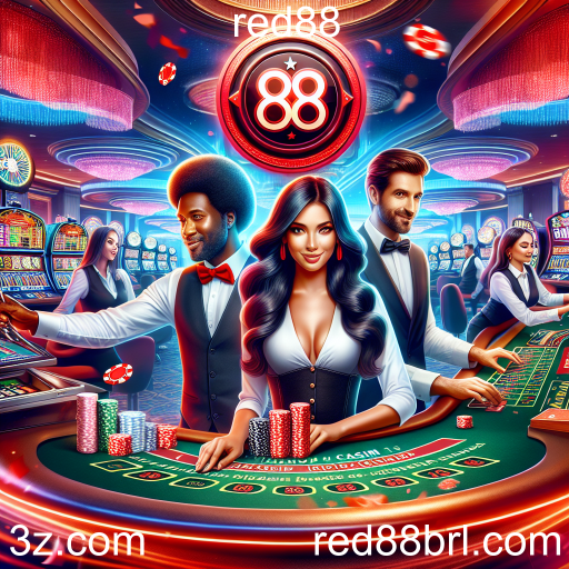 A Experiência Imersiva do Cassino Ao Vivo no red88